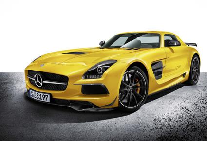 مرسيدس بينز تكشف عن SLS AMG بلاك سيريس